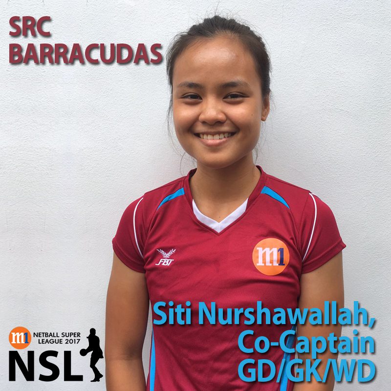 Farah Rashid Netball M1 NSL Player Profile - Shawallah Rashid - Netball